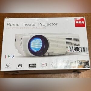 RCA Home Theater Projector - White